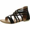 Best reviews of 🔔 Journee Collection Hanni 👩 Womens Faux Suede Strappy Gladiator 🩴 Sandals 🎁