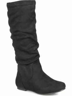 Best Sale 👍 Journee Collection Rebecca 👩 Womens Faux Suede Tall Knee-High 🥾 Boots 😍