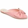 Buy 💯 Journee Collection Dott 👩 Womens Slip On Pointed Toe Mules 🧨