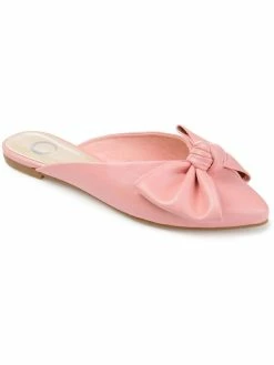 Buy 💯 Journee Collection Dott 👩 Womens Slip On Pointed Toe Mules 🧨