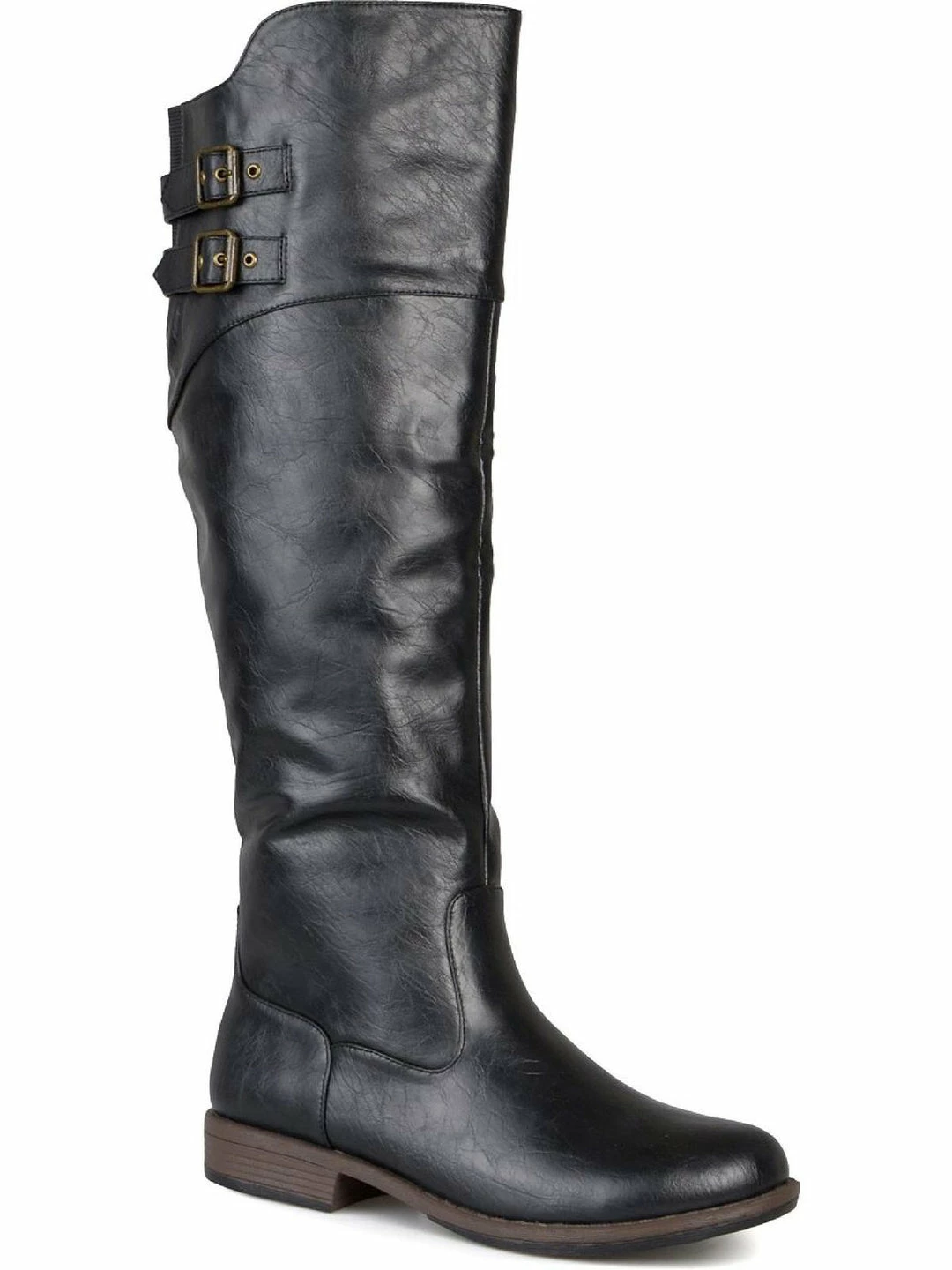 Cheapest ๐ Journee Collection Tori ๐ฉ Womens Faux Leather Block Heel Knee-High ๐ฅพ Boots ๐ฏ 4 Cheapest ๐ Journee Collection Tori ๐ฉ Womens Faux Leather Block Heel Knee-High ๐ฅพ Boots ๐ฏ - Image 4