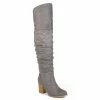 Budget 😍 Journee Collection 👩 Women's Wide Width Wide Calf Kaison Boot 👏