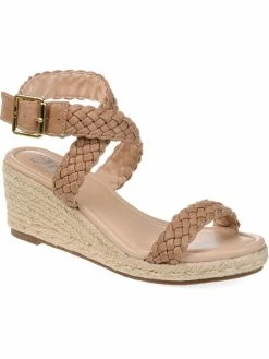 Best reviews of 🥰 Journee Collection Evolet 👩 Womens Faux Leather Wedge Espadrilles 😍