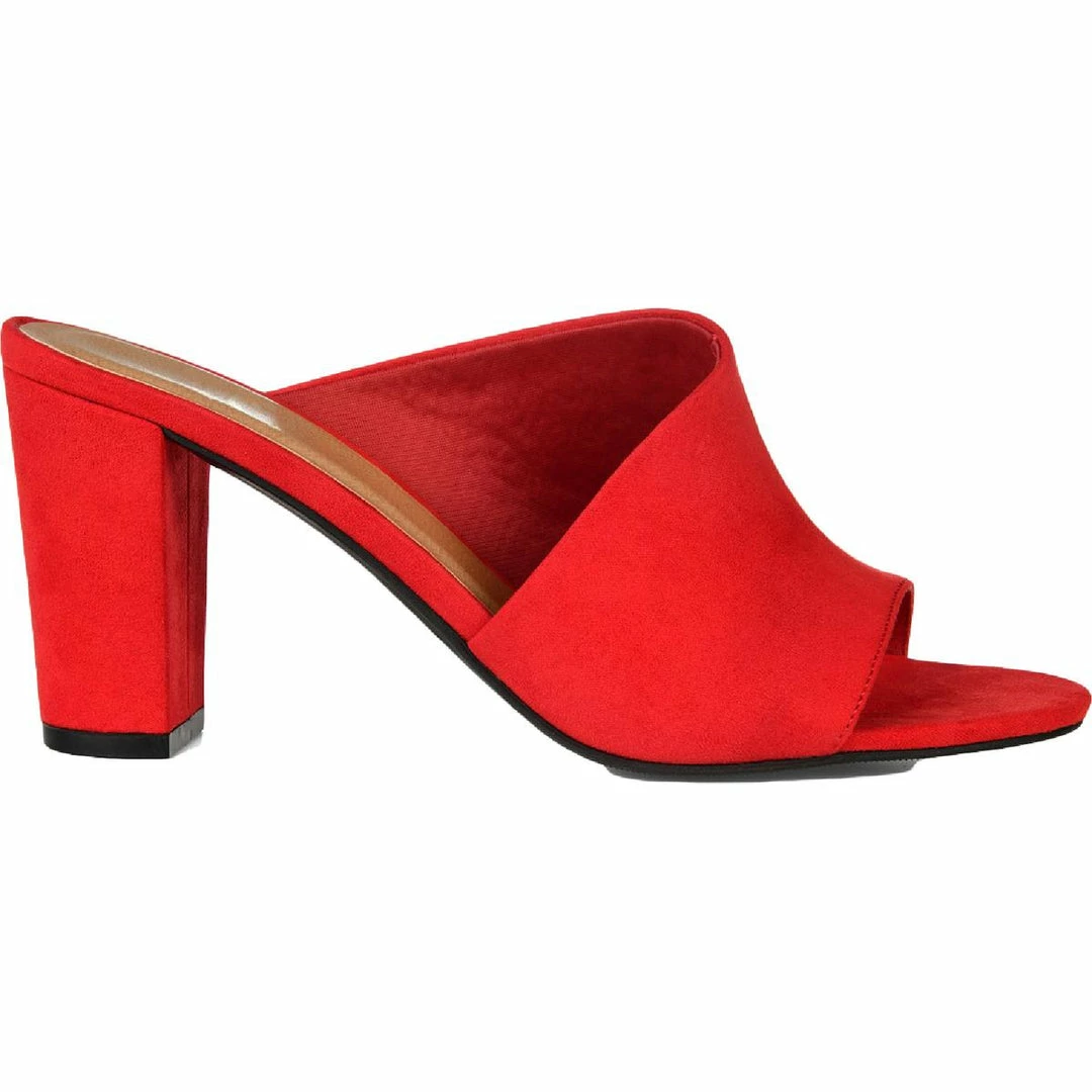 Best Sale π Journee Collection Allea π© Womens Slip On Block Heel Mule π©΄ Sandals π₯ 2 Best Sale π Journee Collection Allea π© Womens Slip On Block Heel Mule π©΄ Sandals π₯ - Image 2