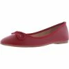 Deals 😍 Journee Collection Vika 👩 Womens Faux Leather Slip On Ballet Flats 🎉