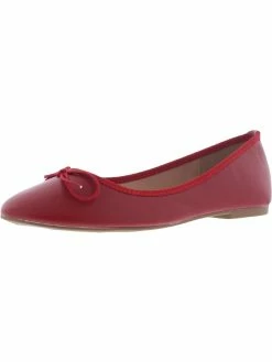 Deals 😍 Journee Collection Vika 👩 Womens Faux Leather Slip On Ballet Flats 🎉