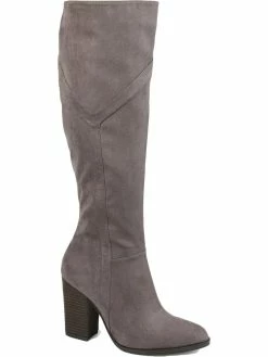 Best Pirce 🥰 Journee Collection Kyllie 👩 Womens Faux Suede Tall Knee-High 🥾 Boots 🎁