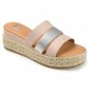 Cheapest 💯 Journee Collection 👩 Women's Tru Comfort Foam Whitty 🩴 Sandal 🔥