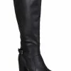 Outlet 🧨 Journee Collection Carver 👩 Womens Wide Calf Pull On Knee-High 🥾 Boots 😉