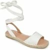 Top 10 👏 Journee Collection Emelie 👩 Womens Faux Suede Square Toe Flat 🩴 Sandals ✔️