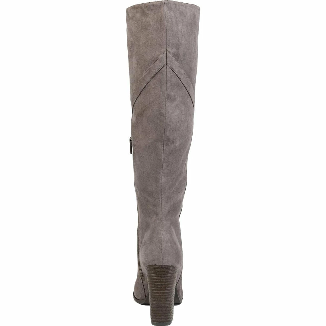 Best Pirce 🥰 Journee Collection Kyllie 👩 Womens Faux Suede Tall Knee-High 🥾 Boots 🎁 3 Best Pirce 🥰 Journee Collection Kyllie 👩 Womens Faux Suede Tall Knee-High 🥾 Boots 🎁 - Image 3
