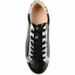 Hot Sale 🎉 Journee Collection Camila 👩 Womens Embossed Faux Leather Casual and Fashion 👟 Sneakers 😉 -Journee Collection Sales d1b6c2397fc04ed4807e2bea2e682efc 1080x