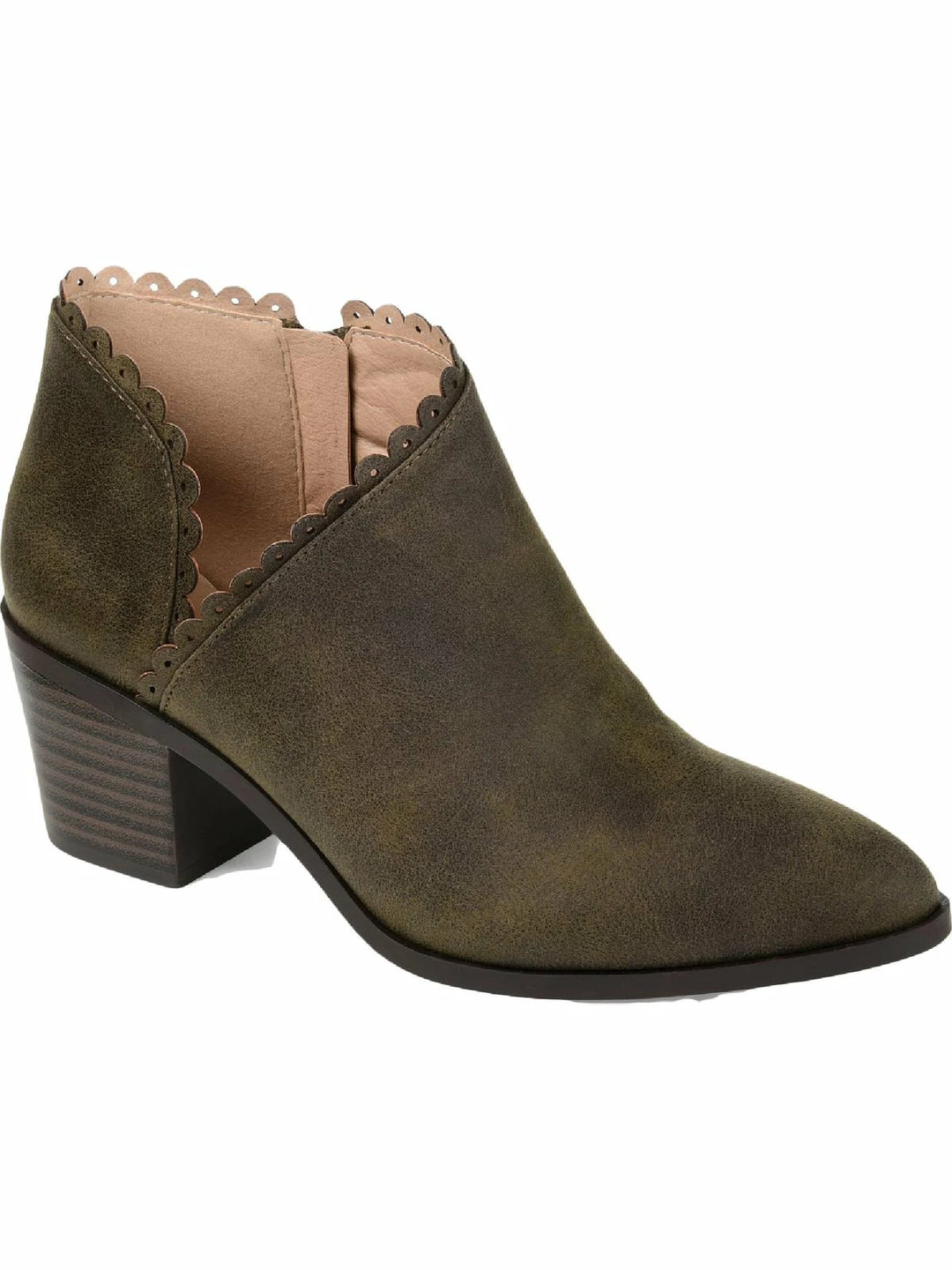 Discount ๐ Journee Collection Tessa ๐ฉ Womens Faux Leather Booties Ankle ๐ฅพ Boots ๐คฉ 5 Discount ๐ Journee Collection Tessa ๐ฉ Womens Faux Leather Booties Ankle ๐ฅพ Boots ๐คฉ - Image 5