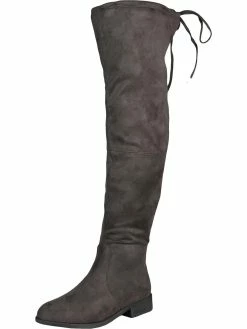 Deals 👏 Journee Collection Mount 👩 Womens Faux Suede Wide Calf Over-The-Knee 🥾 Boots 👏