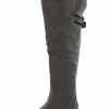 New 😀 Journee Collection Angel 👩 Womens Faux Leather Tall Knee-High 🥾 Boots 🎉