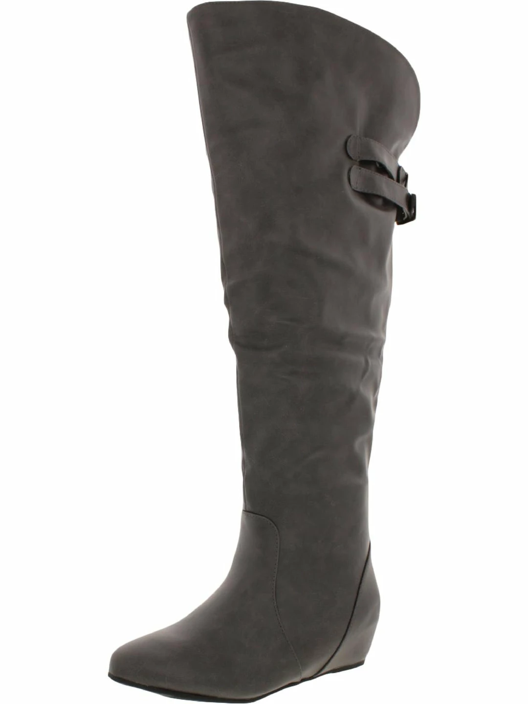 New π Journee Collection Angel π© Womens Faux Leather Tall Knee-High π₯Ύ Boots π 1 New π Journee Collection Angel π© Womens Faux Leather Tall Knee-High π₯Ύ Boots π