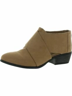 Brand new 🧨 Journee Collection Avryl 👩 Womens Faux Suede Cut-Out Ankle 🥾 Boots ❤️