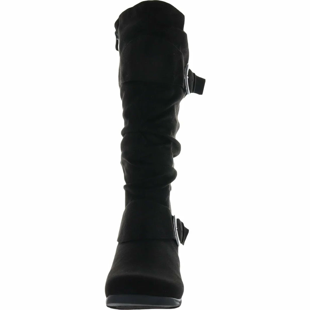 Promo ⭐ Journee Collection Jester 👩 Womens Faux Suede Wide Calf Knee-High 🥾 Boots ✔️ 3 Promo ⭐ Journee Collection Jester 👩 Womens Faux Suede Wide Calf Knee-High 🥾 Boots ✔️ - Image 3