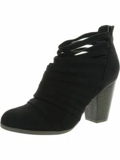 Budget 👏 Journee Collection Selena 👩 Womens Faux Suede Strappy Ankle 🥾 Boots ✨