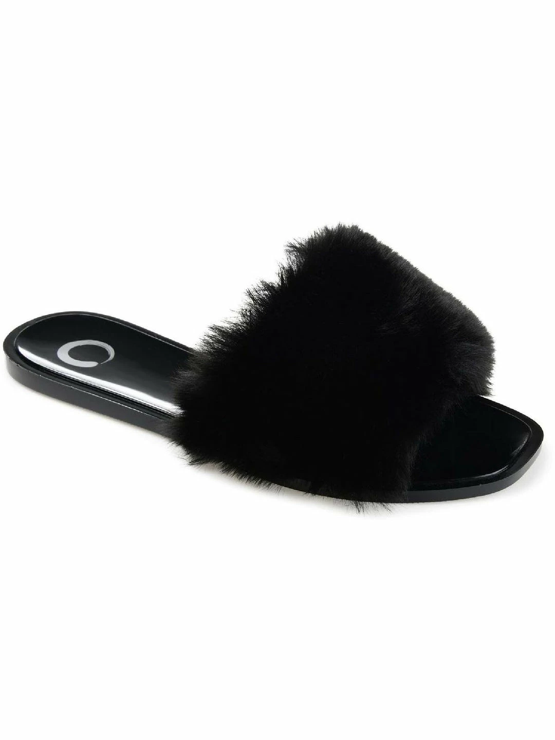 Discount โจ Journee Collection ๐ฉ Womens Faux Fur Slip On Pool Slides ๐ฅ 1 Discount โจ Journee Collection ๐ฉ Womens Faux Fur Slip On Pool Slides ๐ฅ