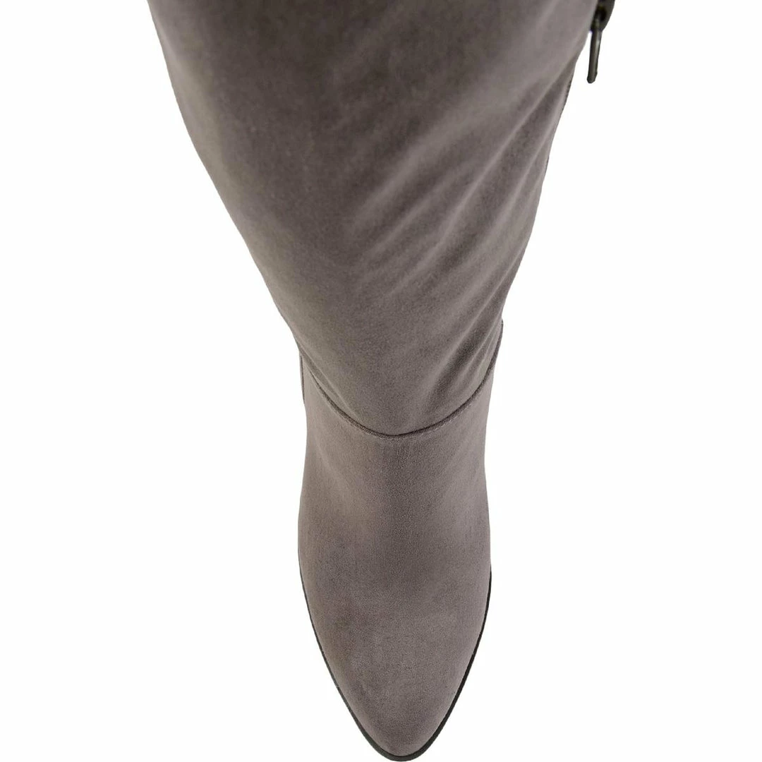 Best Pirce 🥰 Journee Collection Kyllie 👩 Womens Faux Suede Tall Knee-High 🥾 Boots 🎁 2 Best Pirce 🥰 Journee Collection Kyllie 👩 Womens Faux Suede Tall Knee-High 🥾 Boots 🎁 - Image 2