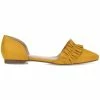 Brand new 🌟 Journee Collection Arina 👩 Womens Ruffled Pointed Toe D'Orsay ⭐