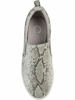 Outlet 👍 Journee Collection Patrice 👩 Womens Slip On Snake Print Flats 💯