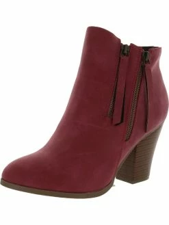 Deals 🛒 Journee Collection Vally 👩 Womens Leather Almond Toe Ankle 🥾 Boots 🧨