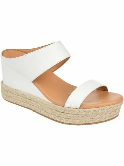 Best Pirce ⭐ Journee Collection Alissa 👩 Womens Faux Leather Slip On Espadrilles 😍