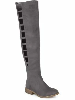 Best Sale 🔔 Journee Collection Pitch 👩 Womens Faux Suede Cut-Out Knee-High 🥾 Boots 😍 -Journee Collection Sales f4c33098b2e54577864debfda179b99c 1080x